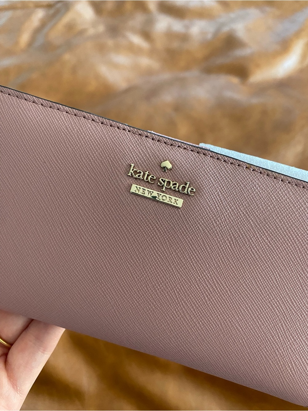 Kate Spade Pink Leather Wallet